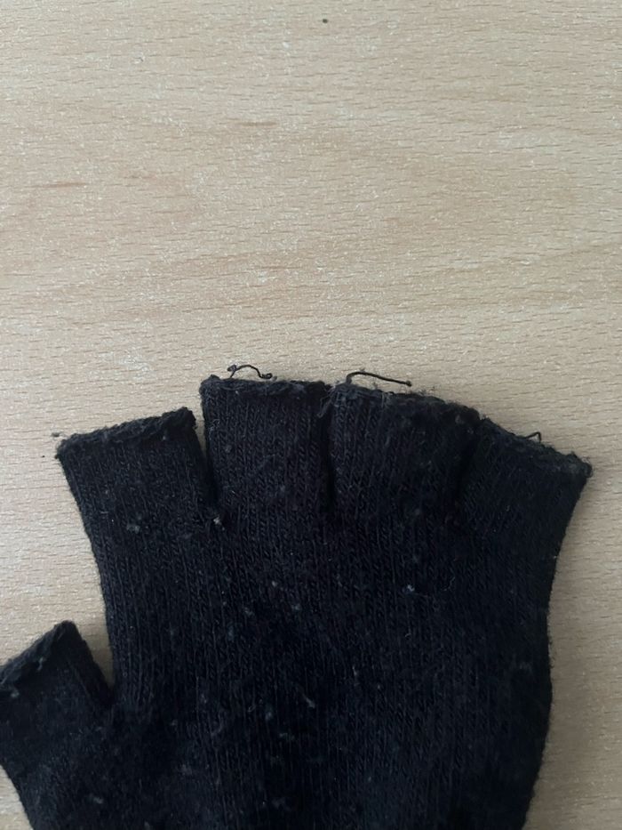 Lot de 3 mitaines - Taille Unique Enfant 13ans - Noir, Gris - photo numéro 9