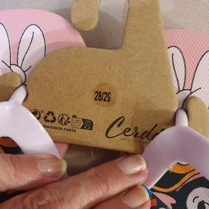 Tongs fille rose Mickey Mouse taille 28/29 - photo numéro 4