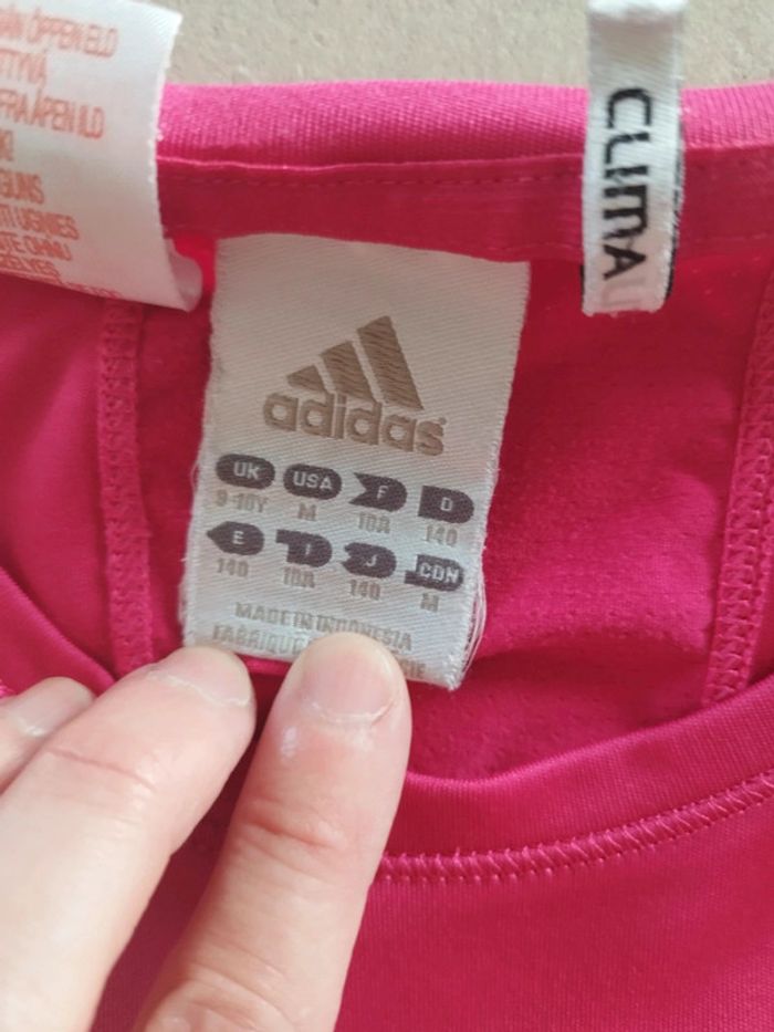 Tee-shirt Adidas 9-10 ans - photo numéro 3
