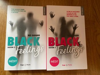 Lot livres série complète black feelings Hugo poche new romance