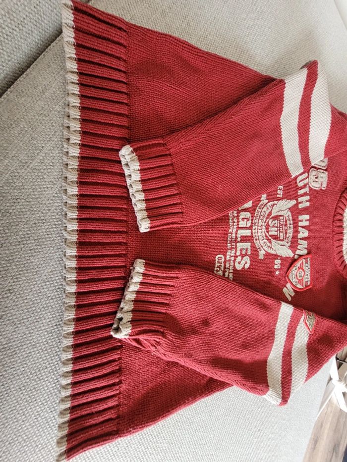 Pull rouge - photo numéro 2