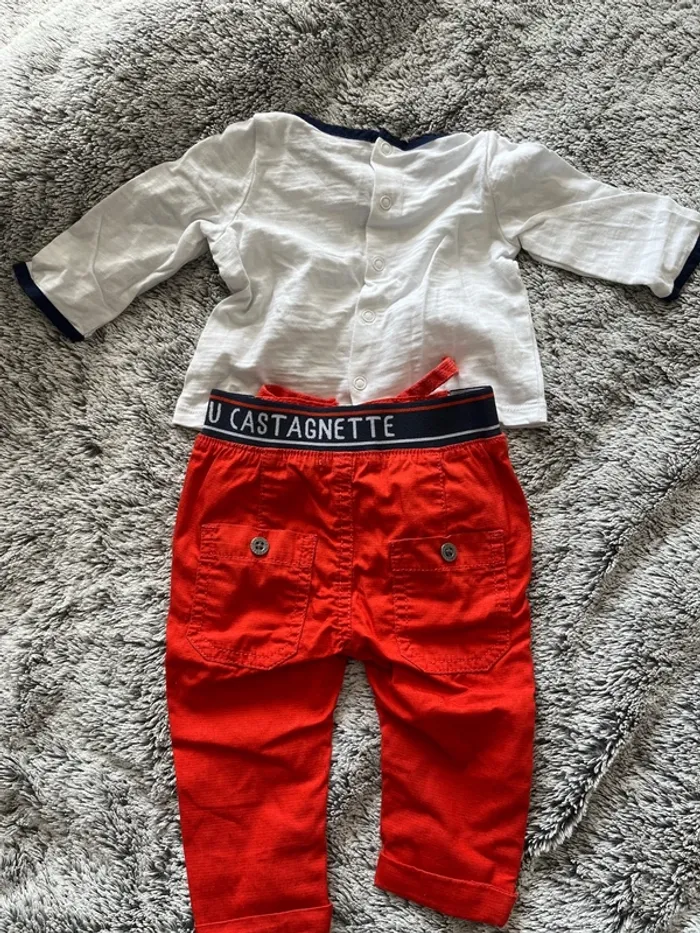 Ensemble bebe 3 mois lulu castagnettes et sergent major - photo numéro 4