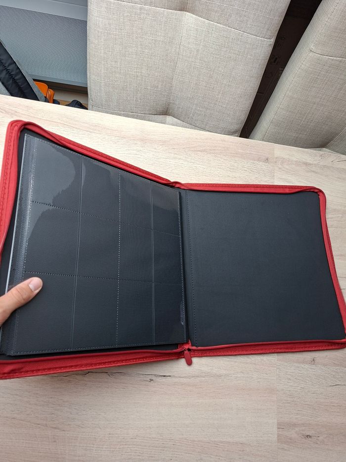 Classeur xxl pour 480 cartes Pokémon de capacité de rangement coloris ROUGE 🟥 - photo numéro 4