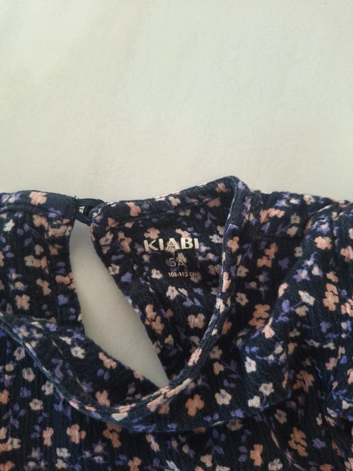 🌸 Robe fille à fleurs – KIABI – Taille 5 ans (108–113 cm) - photo numéro 2