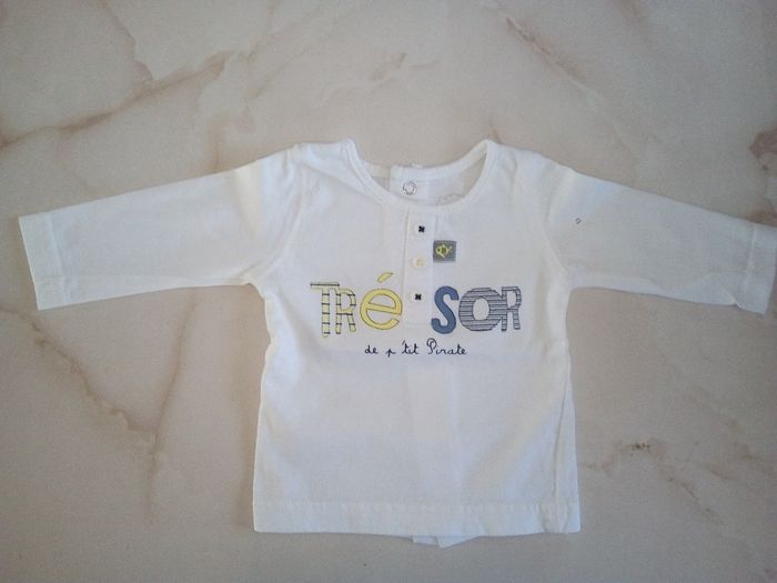 Maillot manches longues garçon 3 mois