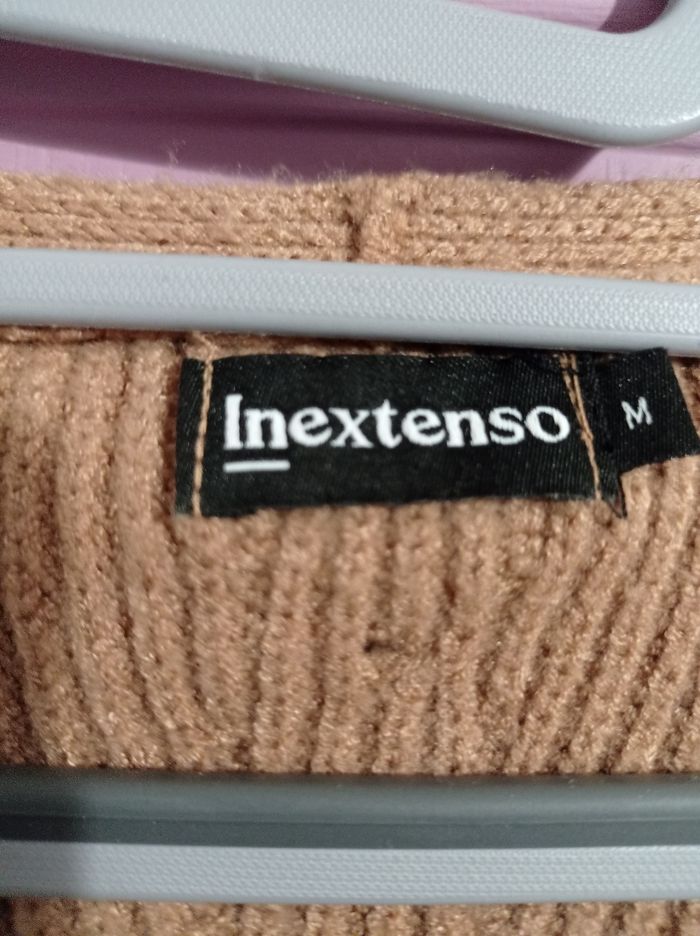 Pull maille douce, caramel M - photo numéro 2