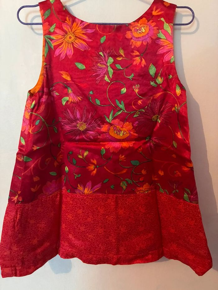 Magnifique robe en soie Kenzo, taille 2 ans, Kenzo Jungle. - photo numéro 10