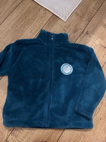 Polaire bleu 4 ans 
