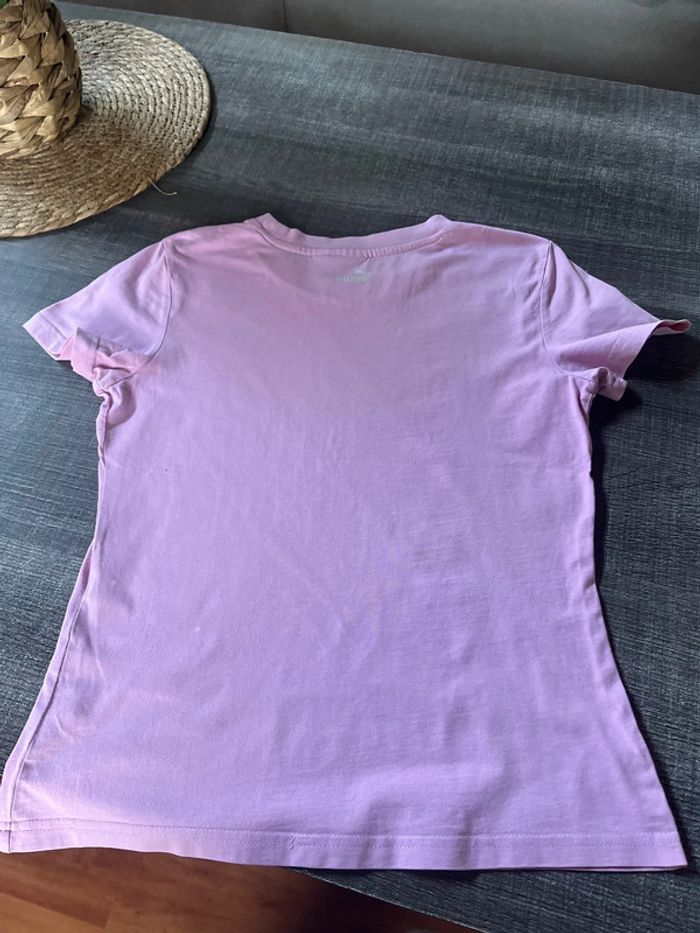 T-shirt manches courtes, marque puma taille 40 - photo numéro 3