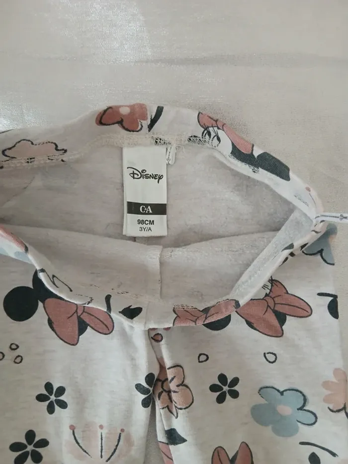 Lot de 2 leggings Bambi / Minnie 3 ans - photo numéro 3