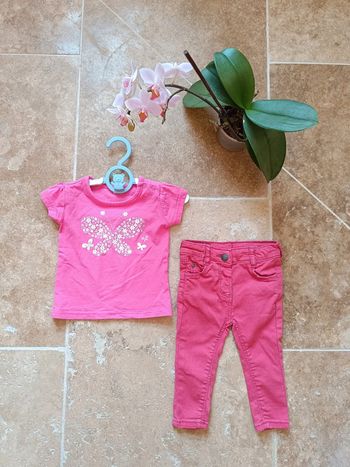 Ensemble bébé fille 6 mois tape à l'oeil