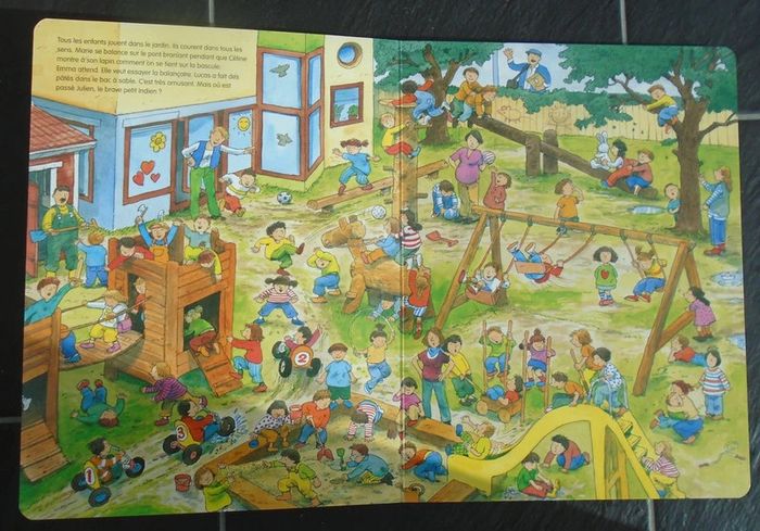 Livre cherche et trouve "Mon grand imagier du jardin d'enfants" - photo numéro 5