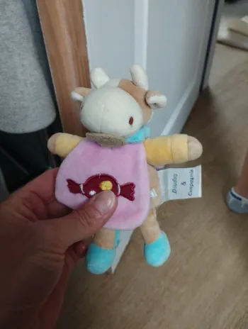 Accessoires vache à accrocher doudou et compagnie
