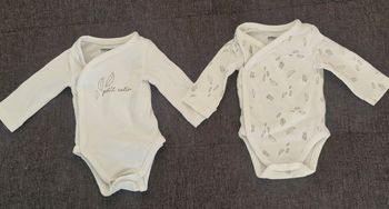 Lot de 2 bodies