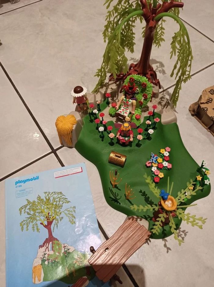 playmobil jardin des fées
