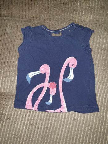 Tee-shirt flamants roses