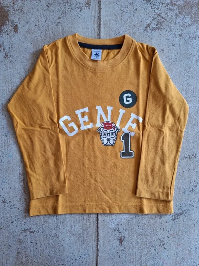 Lot de 3 t-shirts Petit Bateau - 5 ans - photo numéro 3