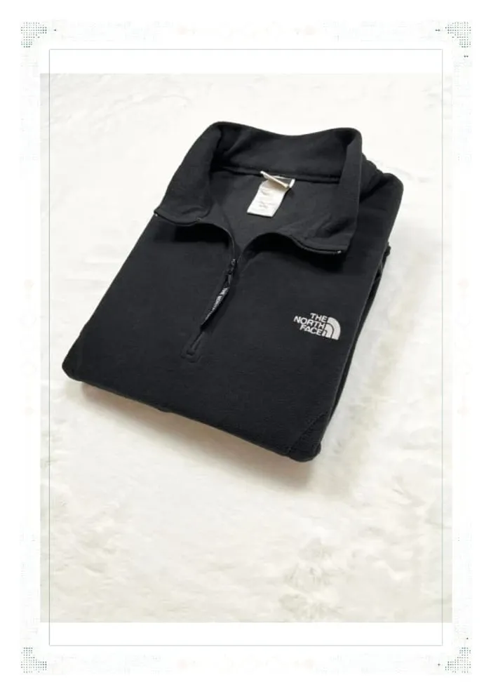The North Face polaire demi zip noir femme taille XL polyester