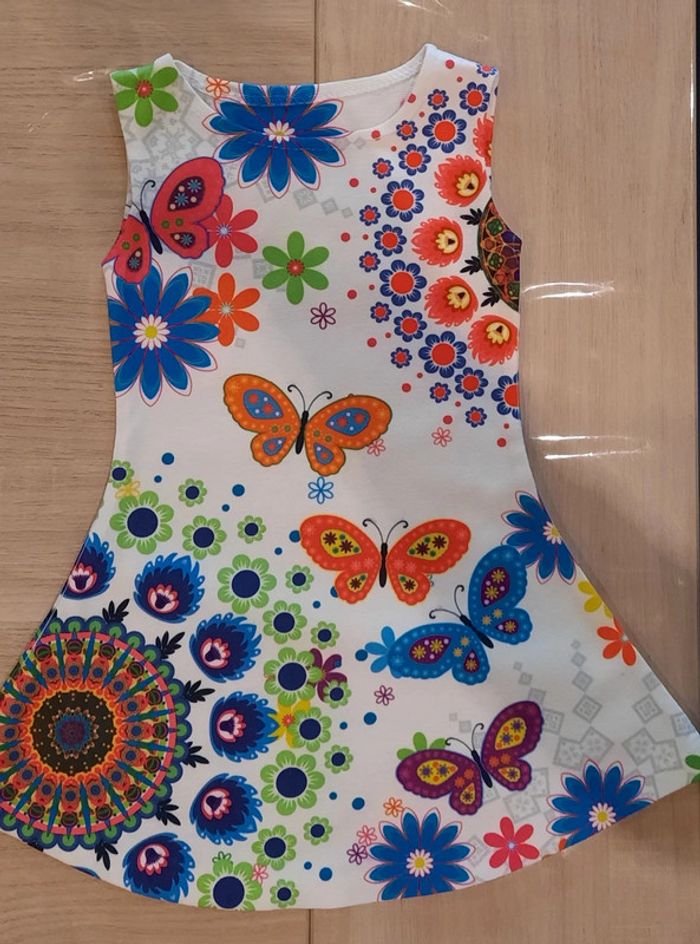 Robe fleurie 2 ans