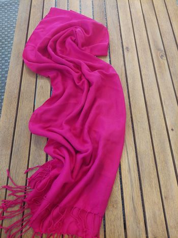 Foulard rose fushia