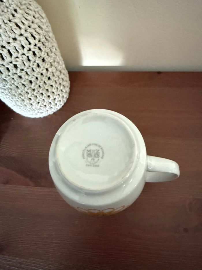 Crémier motif floral médaillon alpin - photo numéro 6