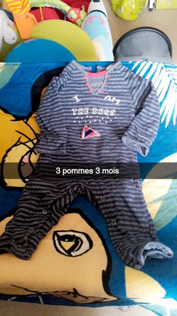 Lot de 10 pyjamas 3 mois