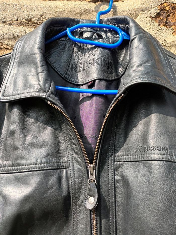 Blouson cuir redskins - photo numéro 3