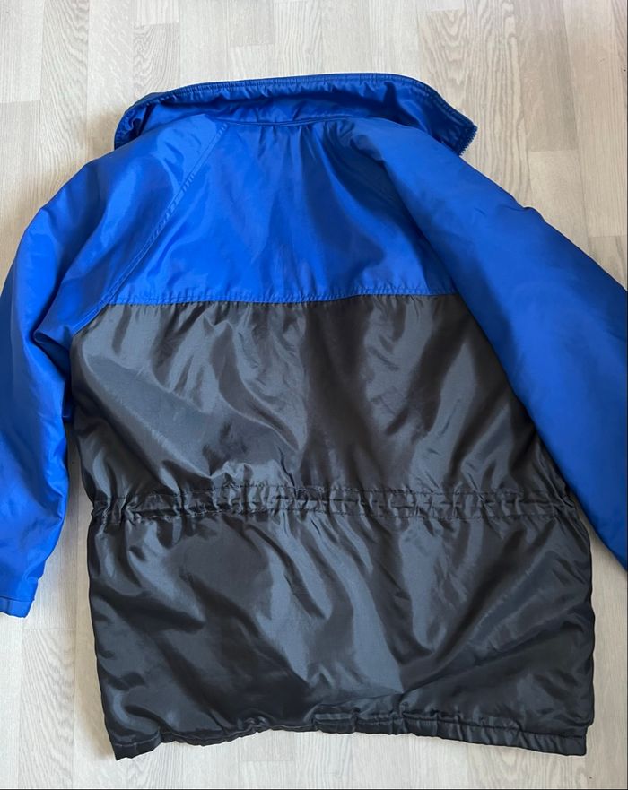 Manteau homme imperméable bleu et noir - Taille XL - photo numéro 2