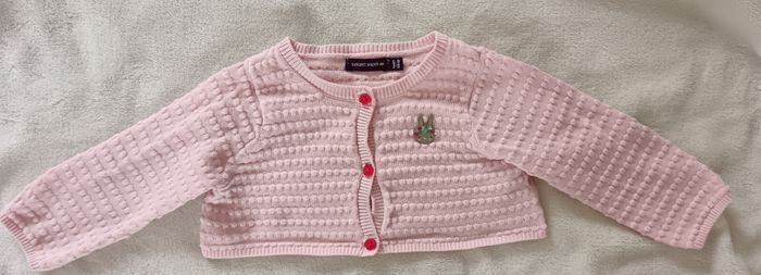 Gilet rose 6 mois
