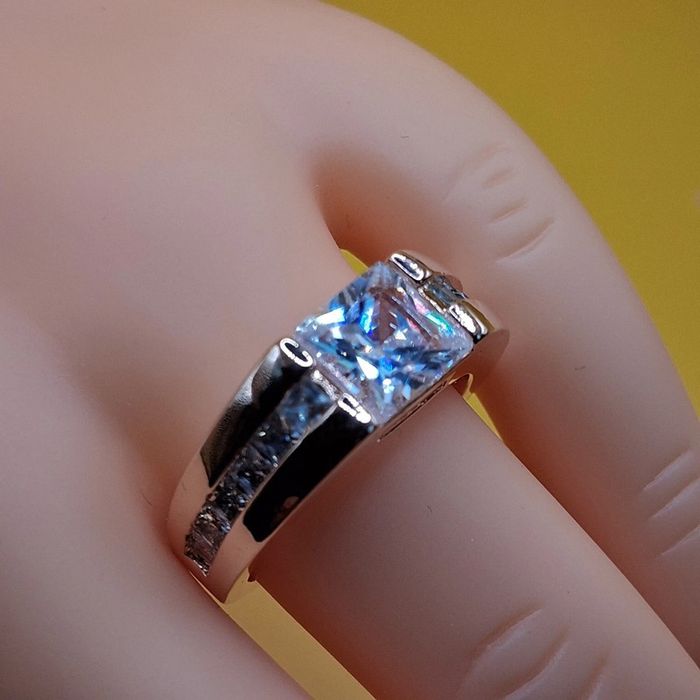 Bague En Argent 925 doré  a l'or rose