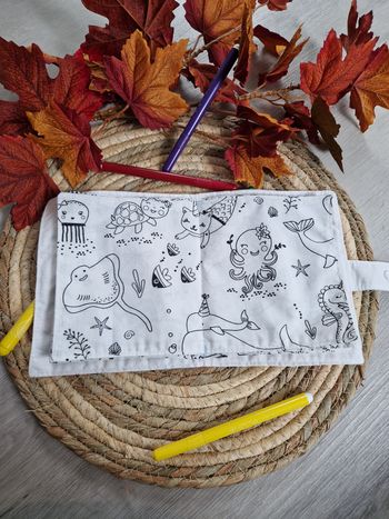 Livre de Coloriage Lavable