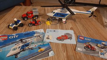 Lego City L'arrestation en hélicoptère