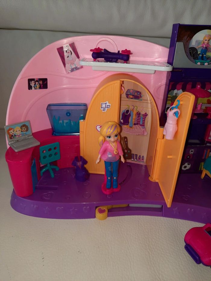 La chambre métamorphose Polly Pocket avec 1 grande figurine et 1 mini figurine - photo numéro 5