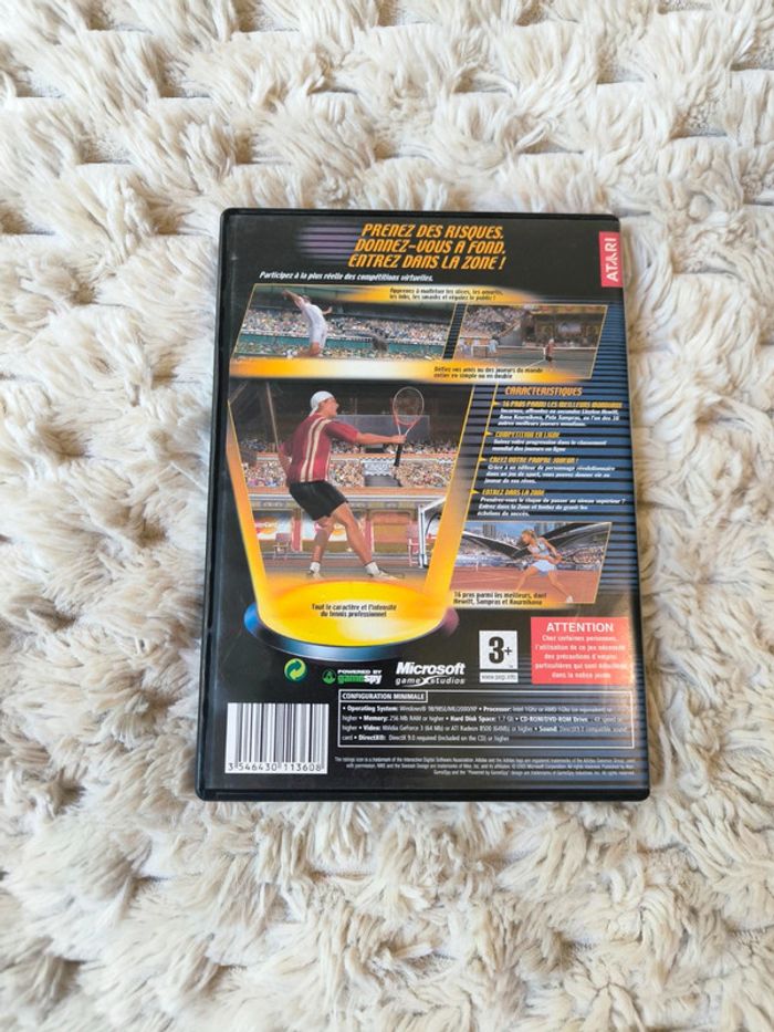 Jeu pc top spin - photo numéro 2