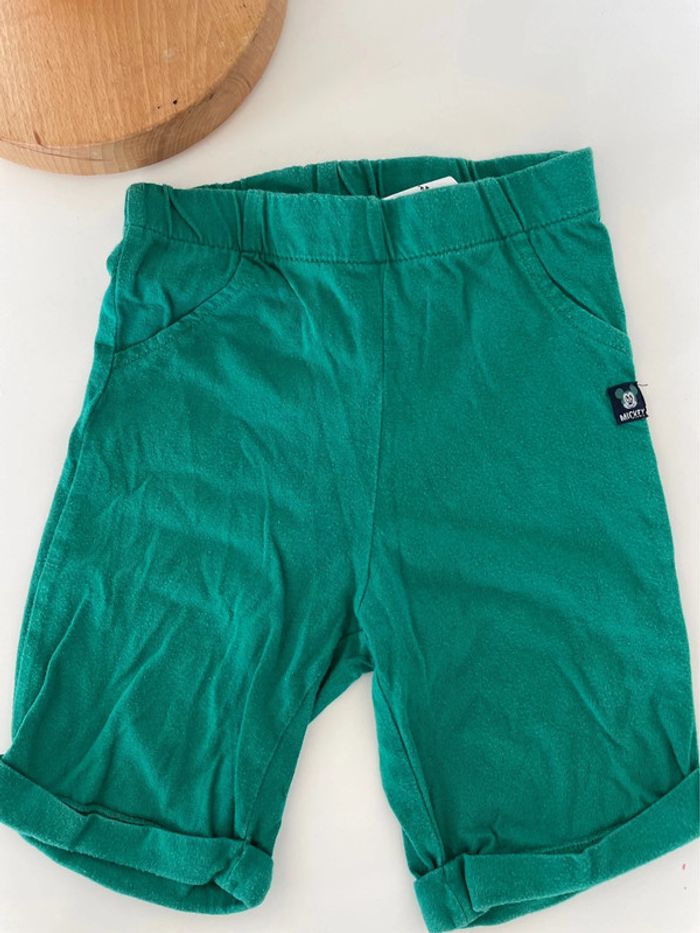 Pantacourt Disney vert mixte