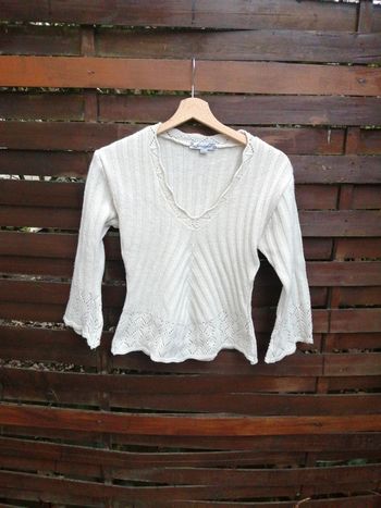 Joli pull beige