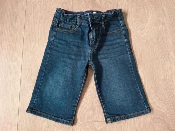 Bermuda jean slim Okaïdi 8 ans