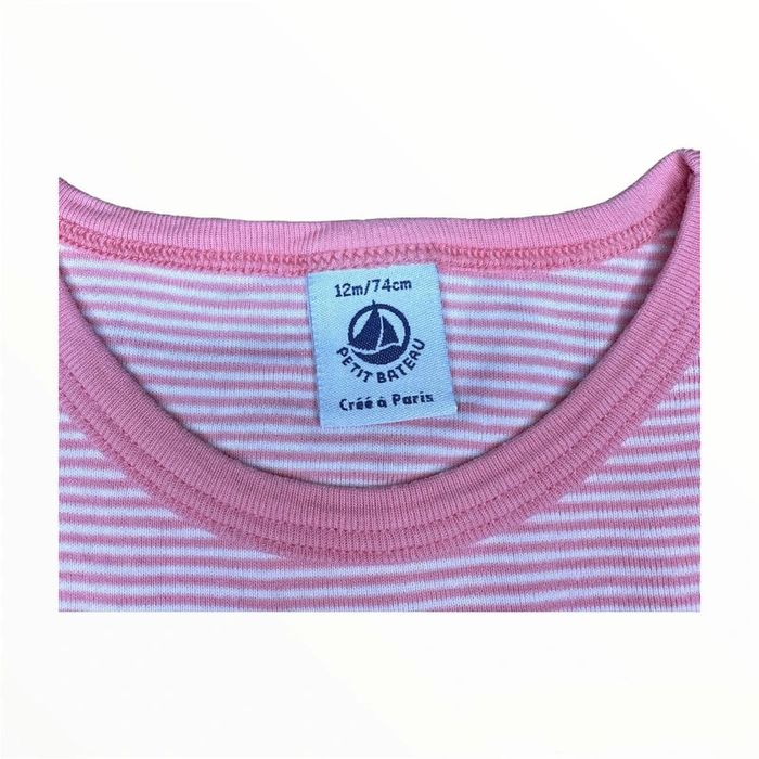 Lot 3 robes d'été Petit Bateau 12 mois TBE (18€) - photo numéro 7