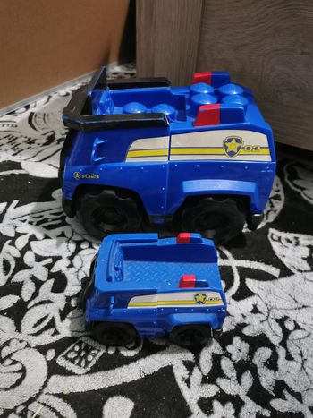 Pat Patrouille lot de 2 voitures de police