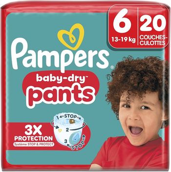 Pampers Baby-Dry Pants taille 6