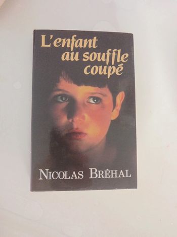 Livre "l'enfant au souffle coupé" Nicolas Brehal