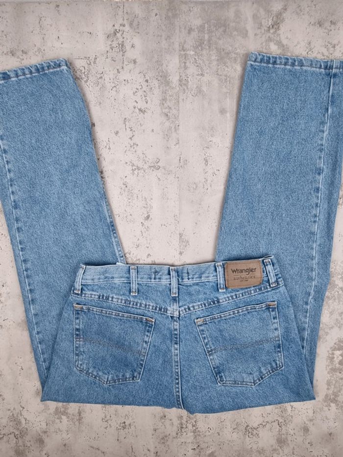 Jeans Wrangler bleu – Taille 34x29 Hommes (mesures en photos) - photo numéro 3