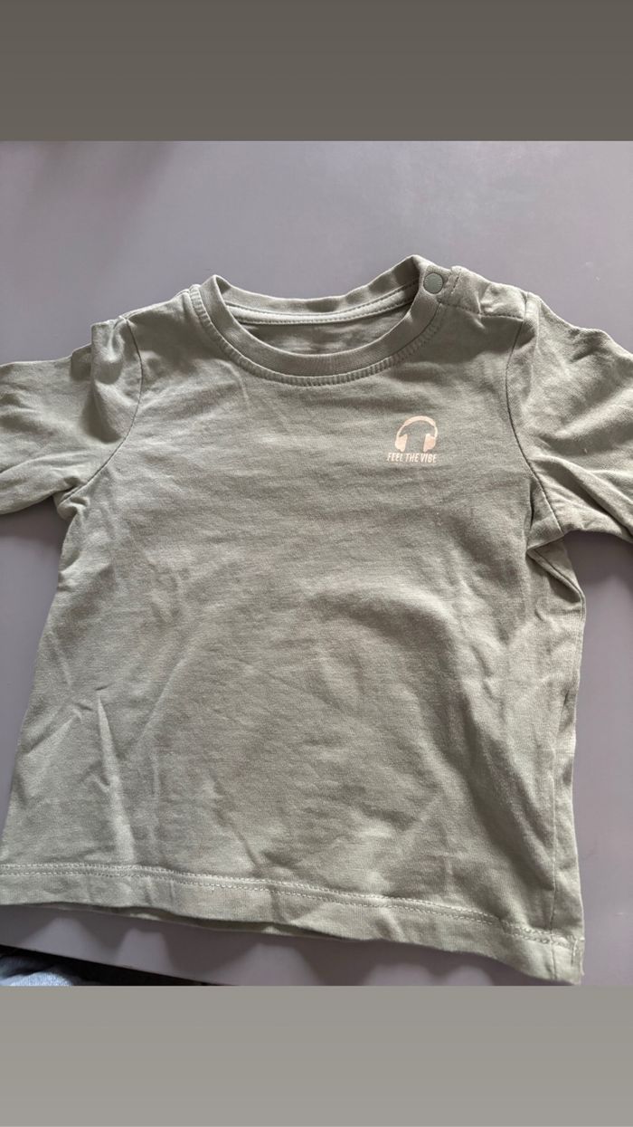 Lot de 5 tee-shirts 9 mois - photo numéro 4