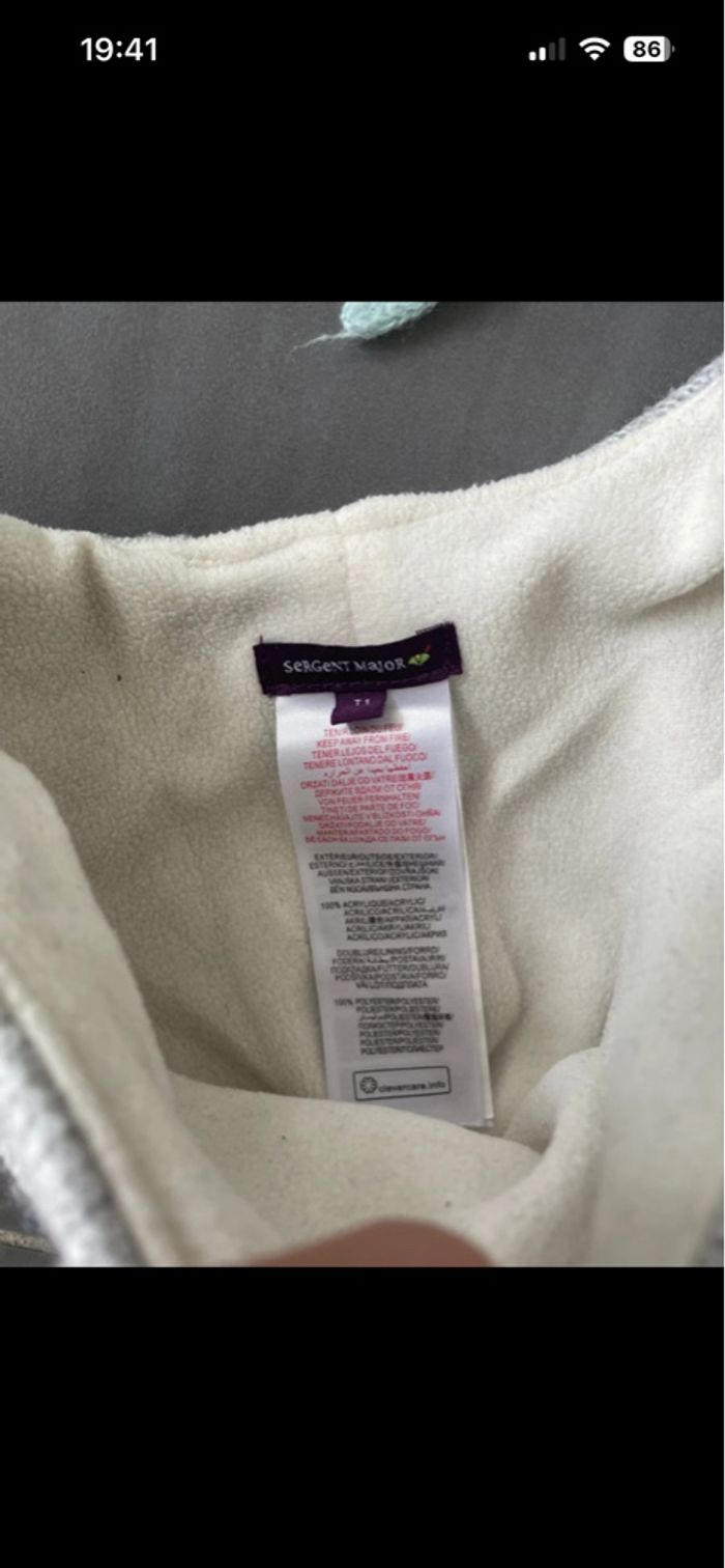 Bonnet pompons garçon multicolore T1 Sergent Major Très bon état - photo numéro 4