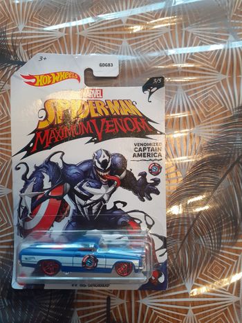 Voiture hot wheels spiderman 
