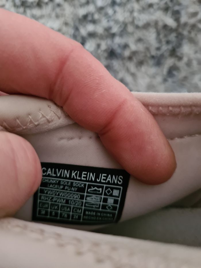 Basket fille 38 Calvin klein - photo numéro 5