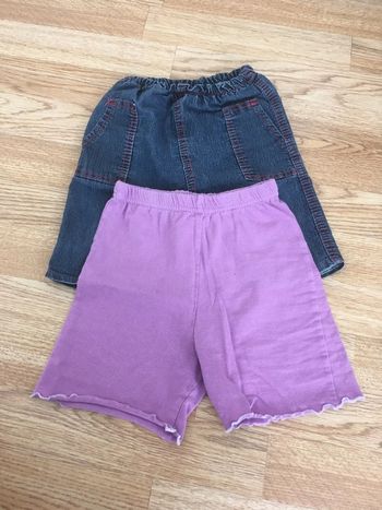 Shorts (lot de 2, taille 74-80)