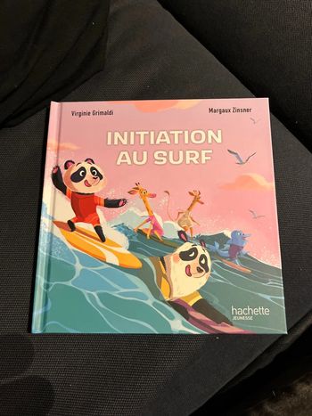 Livre pour enfants macdo esprit sportif initiation au surf