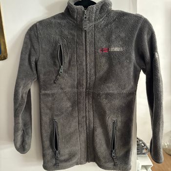 Veste grise chaude