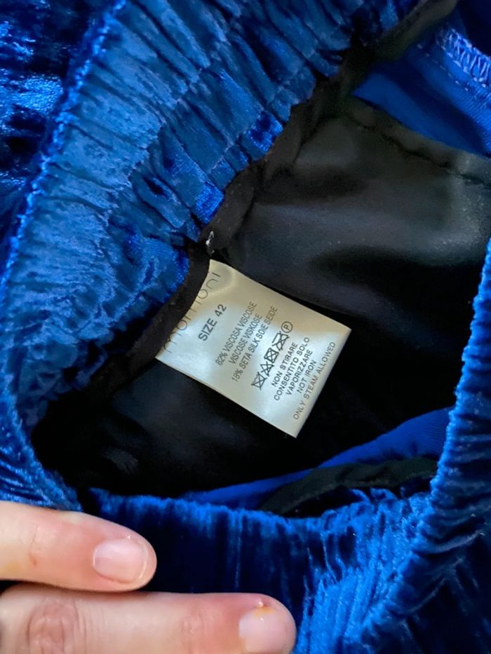 Pantalon type velours large droit Momoni - photo numéro 4